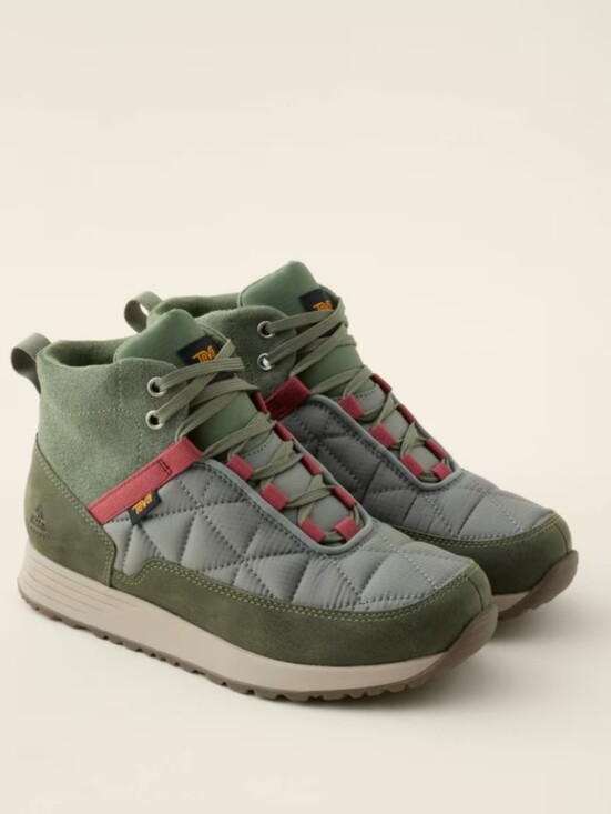 Teva Shoes - Teva Reember Commute Boots Waterproof Olivine Moon Green